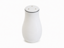 Salero / Pimentero Porcelana 8 CM C/Borde Negro - Sakura