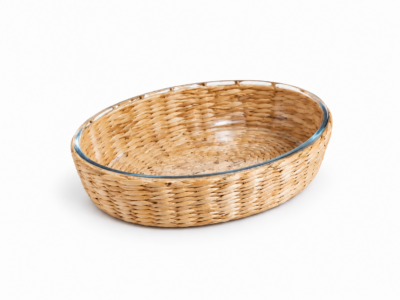 Fuente Oval De Borosilicato Para Horno 30,5X21 CM - 2400 ML - Vassa