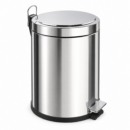Tacho De Basura Acero Inox. C/Pedal + Balde Int. Removible 3 L- Brasil
